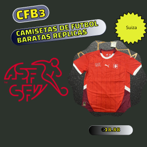 camiseta replica Suiza